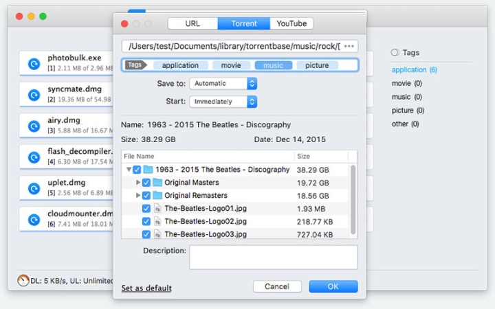 Torrent Downloader Software For Mac