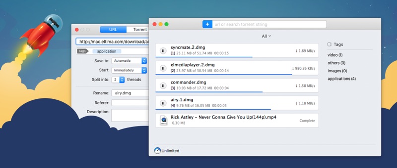 The best downloader app for Mac - Folx