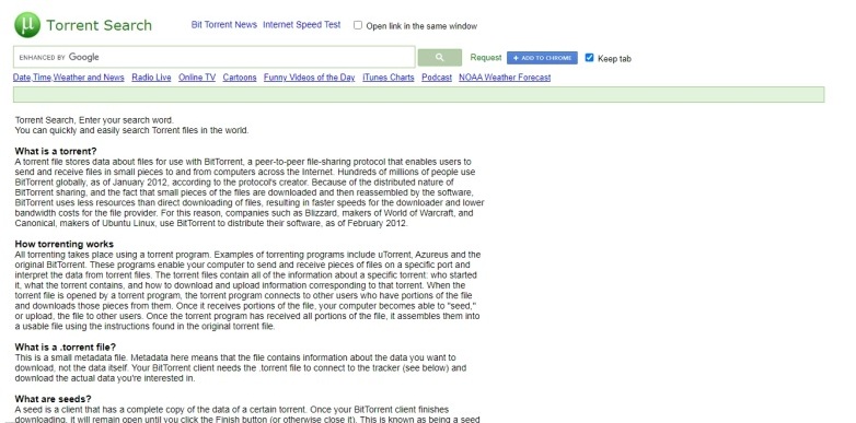 Torrent Search