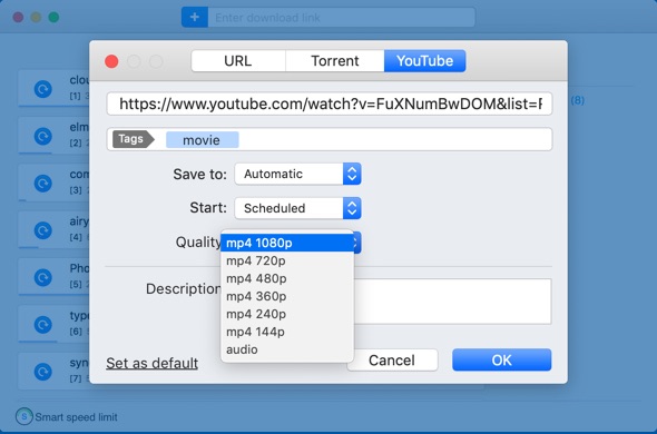 Youtube save